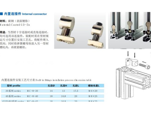 工業(yè)鋁型材的連接方式有哪些？